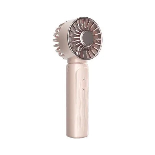 Ice Cool Turbo Mini Fan with Digital Display – USB Rechargeable - Haven